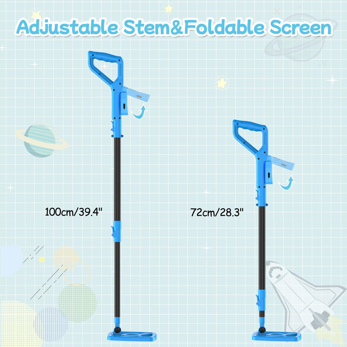 OMMO includes shovel and rake for hands-on treasure collection.