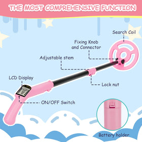 OMMO Kids Metal Detector enables family-friendly outdoor explorations with ready-to-use accessories.