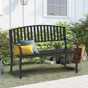On Shine versatile outdoor bench for porch, yard, or deck
