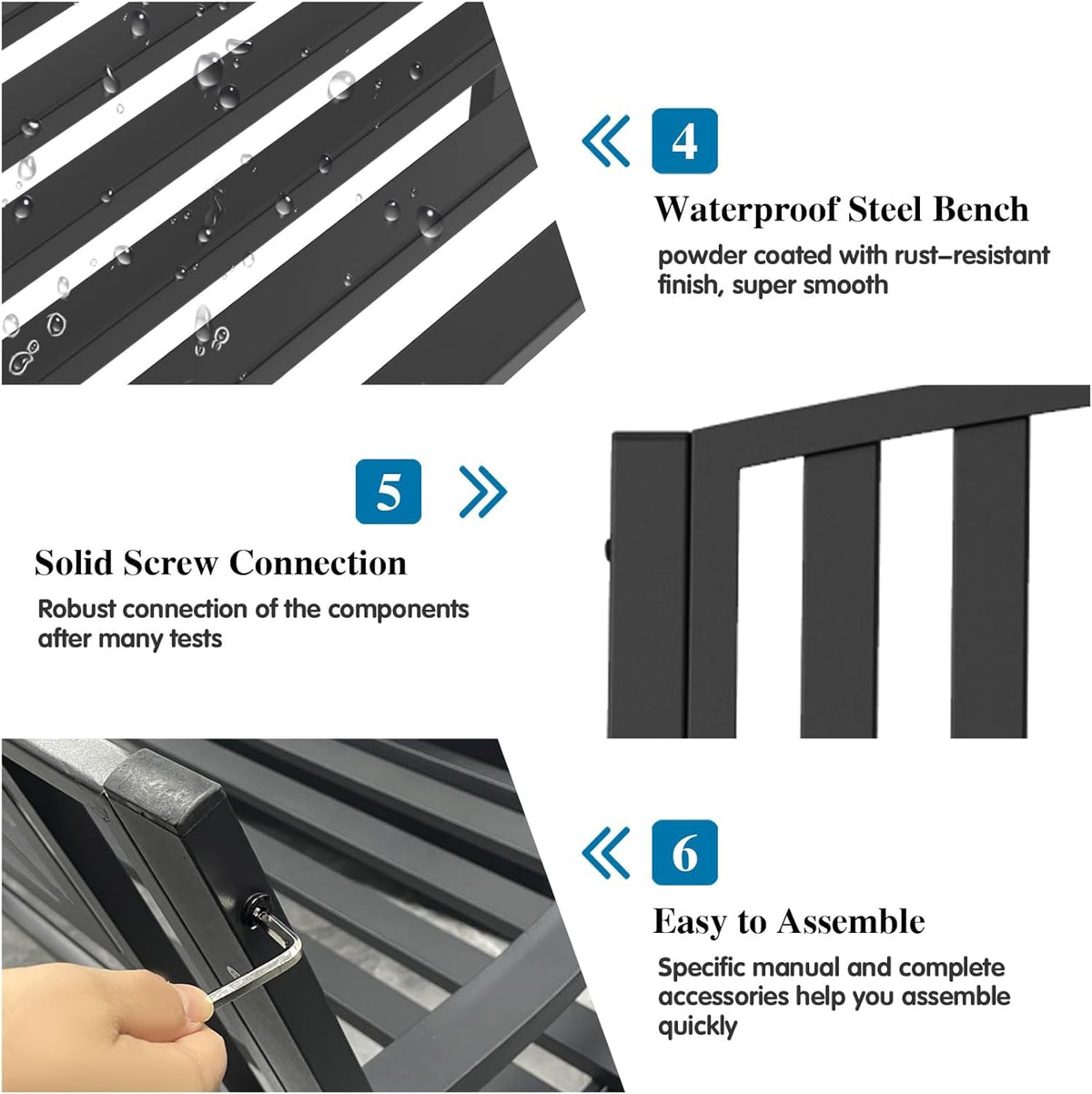 On Shine easy assembly and simple cleaning