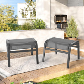 ONBRILL easy 4-part assembly for quick setup by outdoor seating.