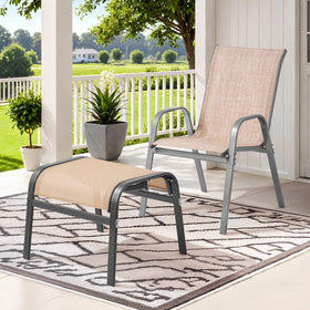 ONBRILL multiuse-patio used as footrest, seat, or small table