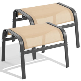 ONBRILL outdoor-ottoman-set-2 in patio scene showing versatile seating