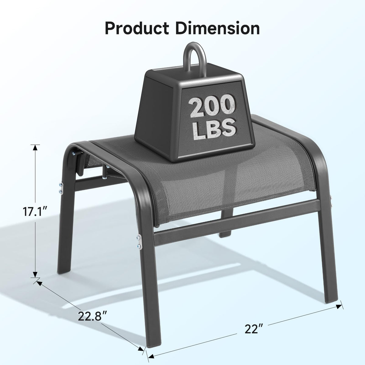 ONBRILL stackable design ideal for compact storage and travel.
