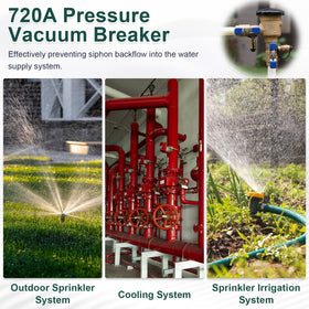 ONDAQUA brass PV breaker durability resists corrosion and cracking.