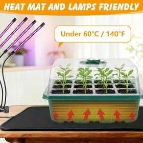 ondware heat mat friendly design supports optimal germination temperatures