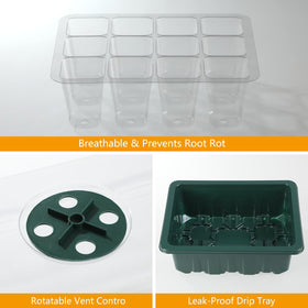 ondware 1.6-inch cells suit tomatoes peppers and herbs
