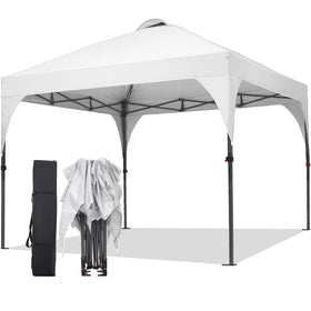 Oneofics pop up canopy 10x10 top view showcases a durable frame for outdoor events.