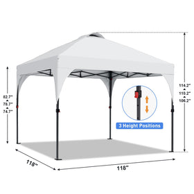 210D oxford fabric with a silver coating on the Oneofics canopy is waterproof and UV-resistant.