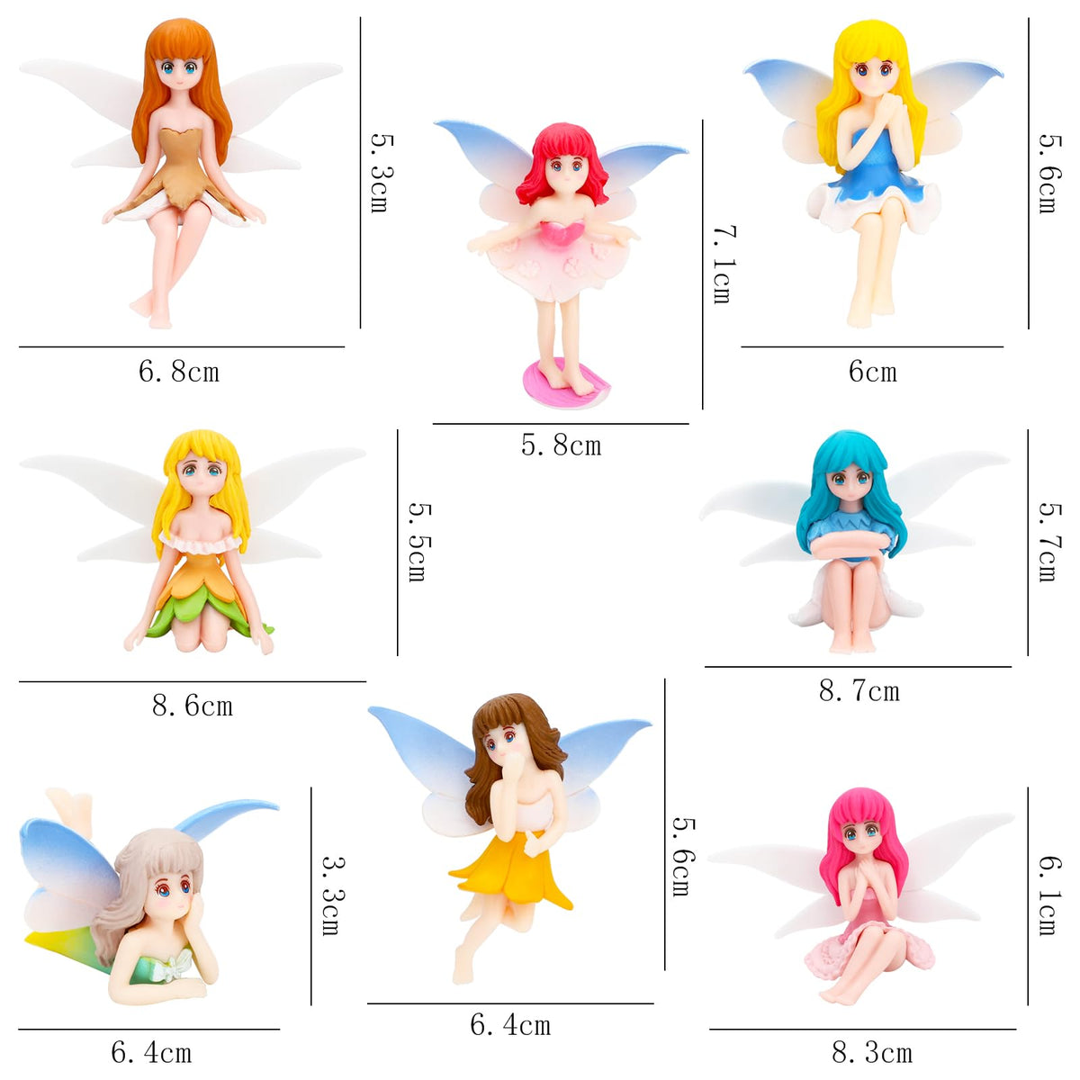 ONEST fairy garden figurine 02 features bright hand-painted detail for cheerful mini scenes.