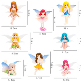 ONEST fairy garden figurine 02 features bright hand-painted detail for cheerful mini scenes.