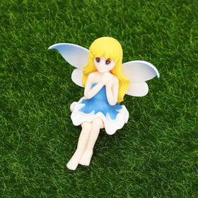 ONEST fairy garden figurine 05 smiles from tiny wings, great for gifts and prizes.