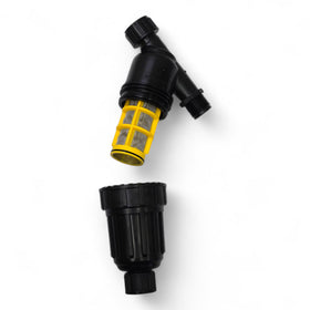 One Stop Outdoor Y filter with 3-4 inch connection for irrigation lines