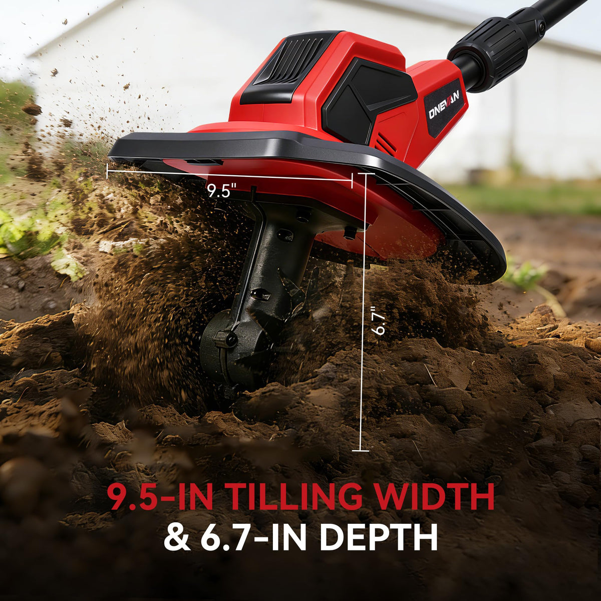 ONEVAN safety switch ensures controlled operation during use.