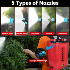 ONEVAN telescopic wand extended to 31.5 inches for hard-to-reach spots