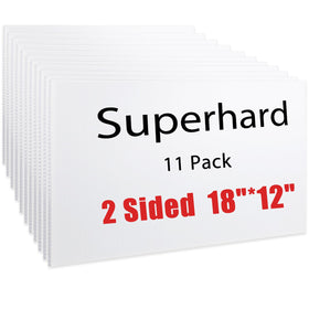 ONEXIZ blank sign board 18x12 inches for yards and easy DIY messaging