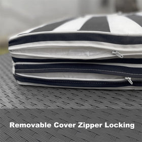 Only Choice fabric close up highlights durable polyester and UV fade resistance.