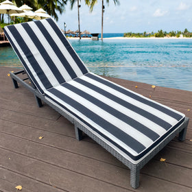 Only Choice side view cushions with straps stay securely in place.
