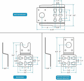 Onlyfire 6902 universal design supports many grills with inline spit placement