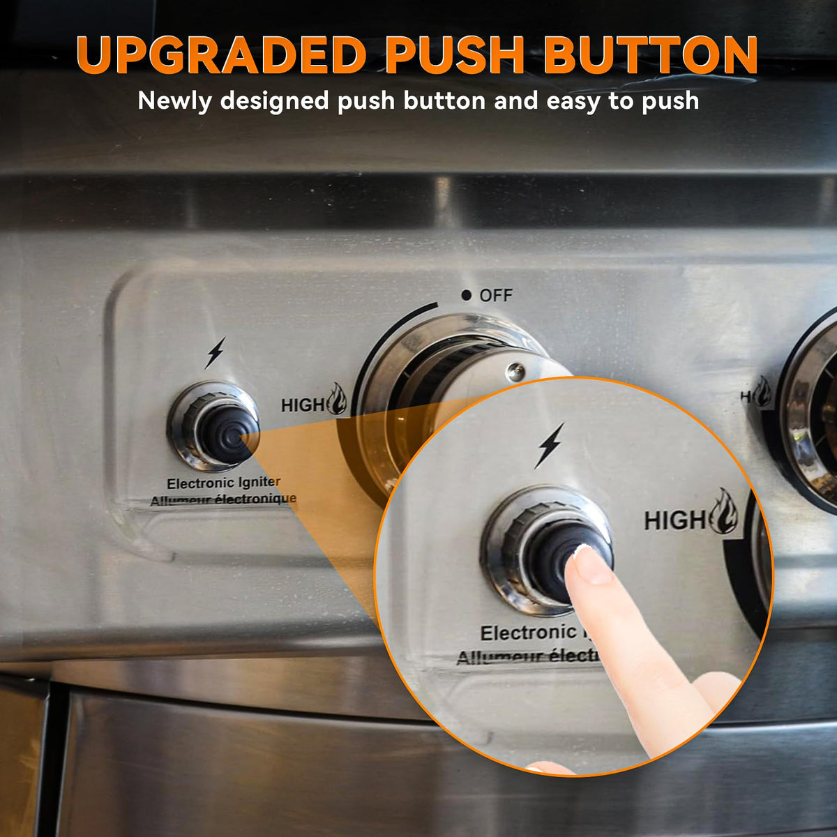 Onlyfire replacement igniter keeps outdoor cooking ready with quick, reliable ignition.