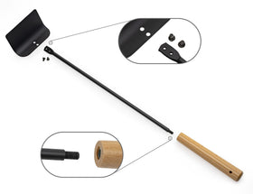 Onlyfire Chef easy-clean ash rake for quick post-cook cleanup.