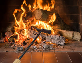 Onlyfire Chef heat-resistant iron rake withstands high heat without bending.