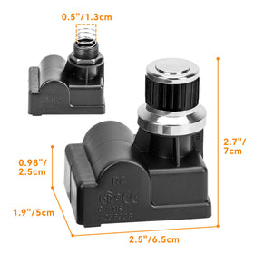 Onlyfire durable CSA certified switch for lasting outdoor ignition.