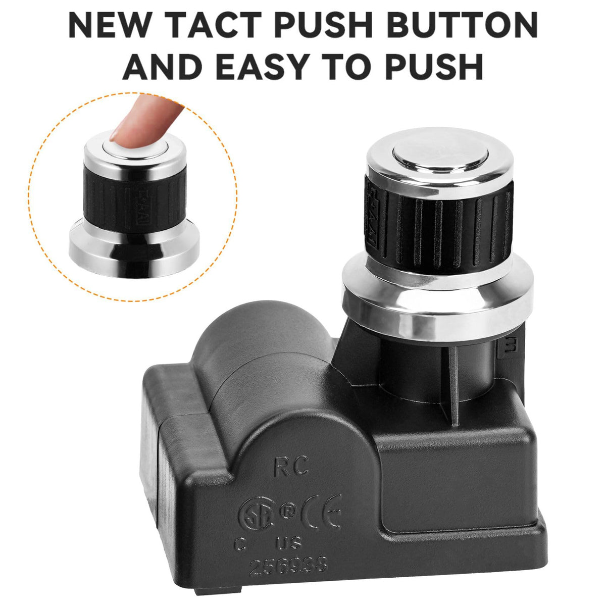 Onlyfire easy install touch design for simple ignition upgrades.