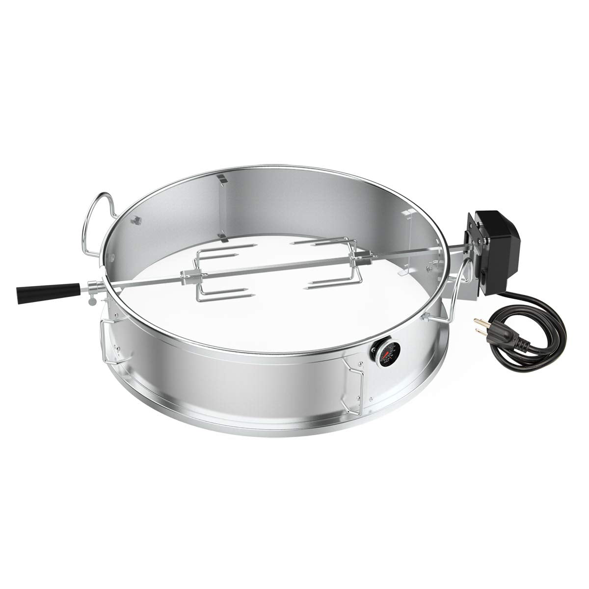 Onlyfire kettle pizza-oven-kit enables versatile backyard cooking.