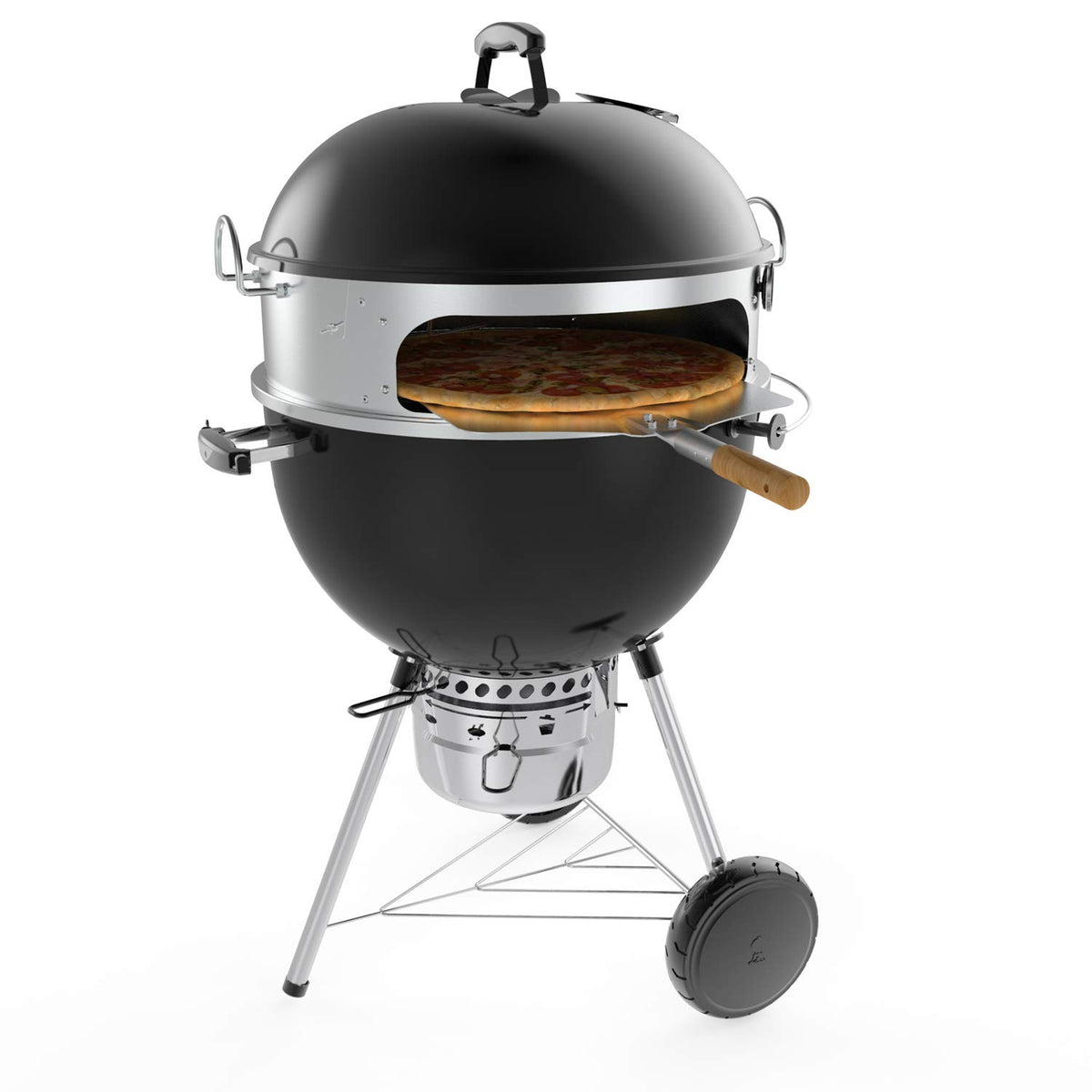 Onlyfire 15-inch pizza stone promotes crispy homemade crusts.