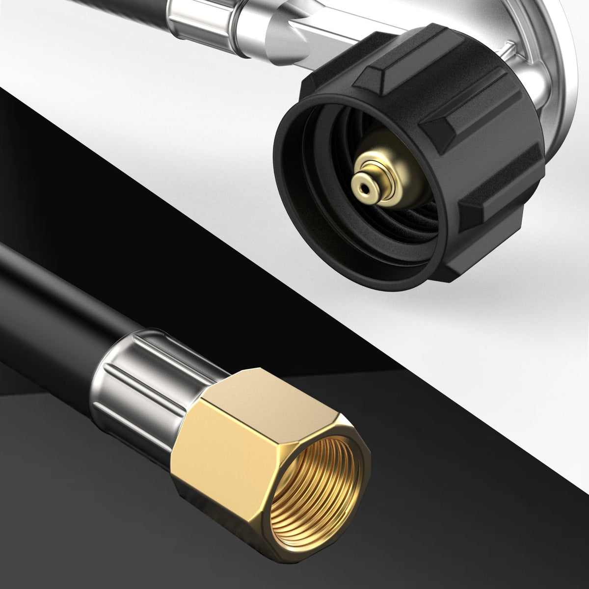 Onlyfire secure airtight connection ensuring a stable flame and no leaks.