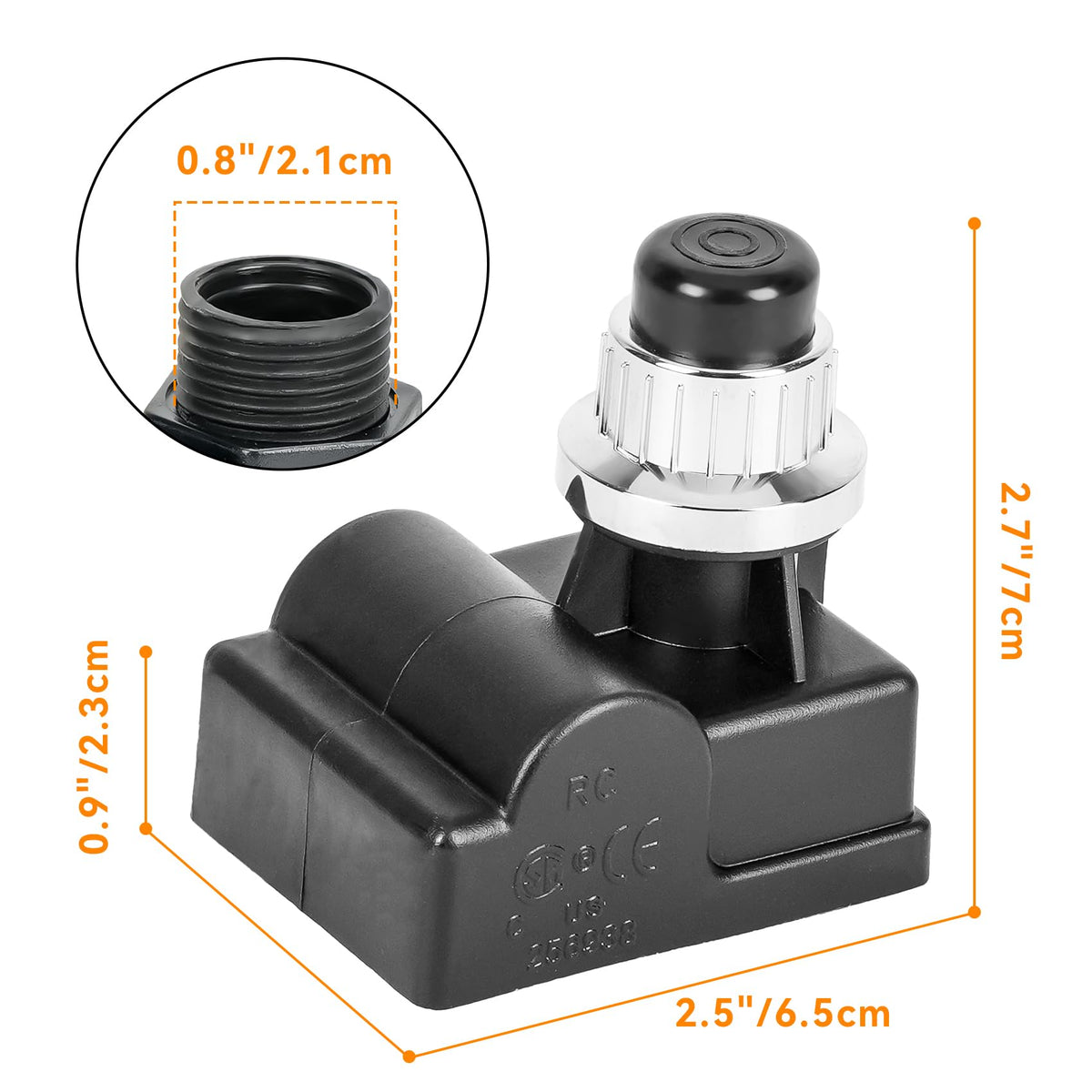 Onlyfire universal electric igniter cover demonstrates durable, CSA-certified quality for rugged outdoor cooking.