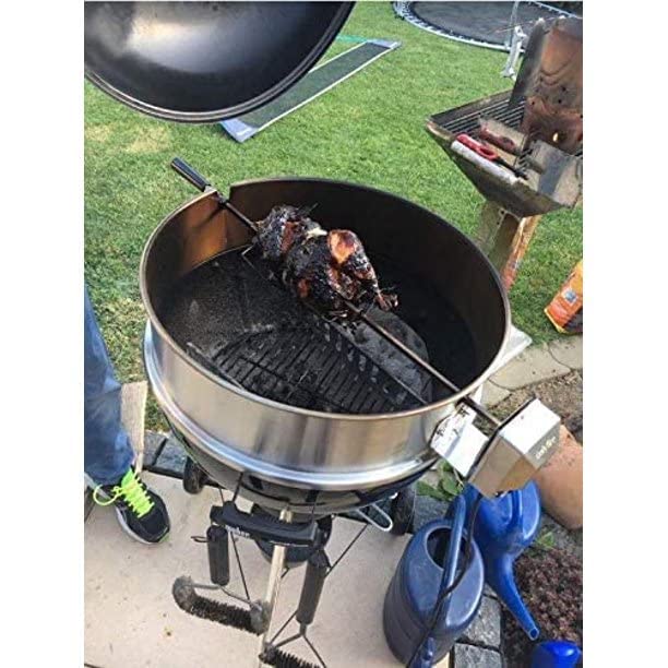 Onlyfire rotisserie motor fits standard mounts for easy installation across popular grills.