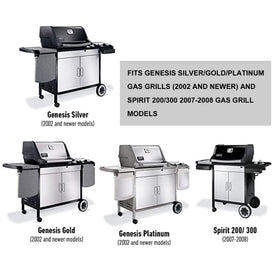 OnlyFire Weber 7510 compatibility guide confirms fit on Genesis and Spirit grills.