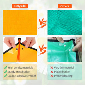 Onlysuki foldable storage mat fits in a gardening tool bag