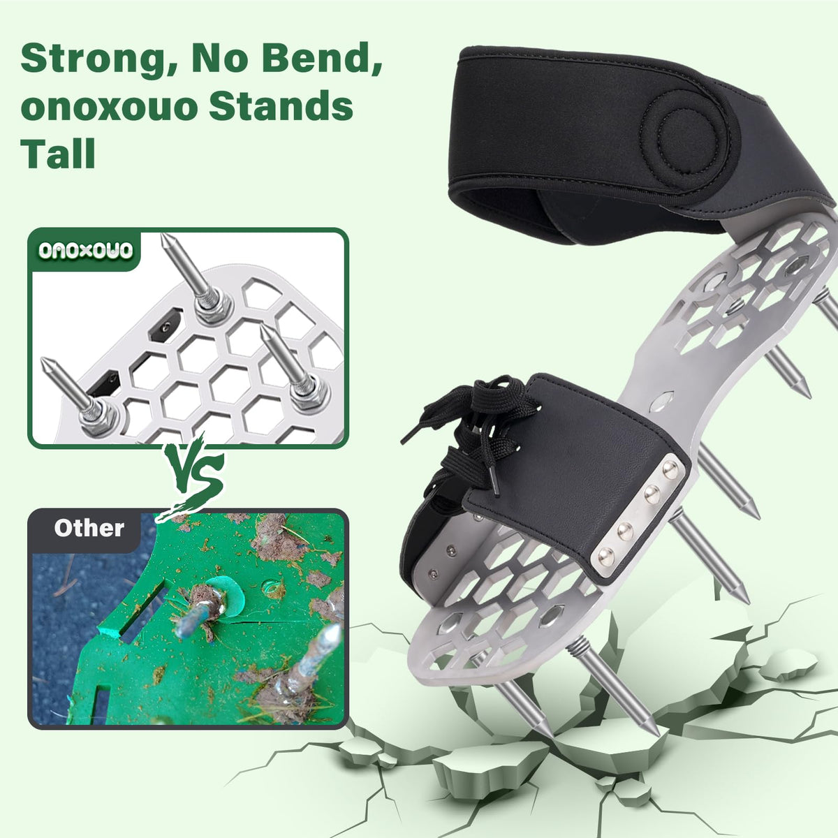 onoxouo aerator shoes fully assembled and ready to wear