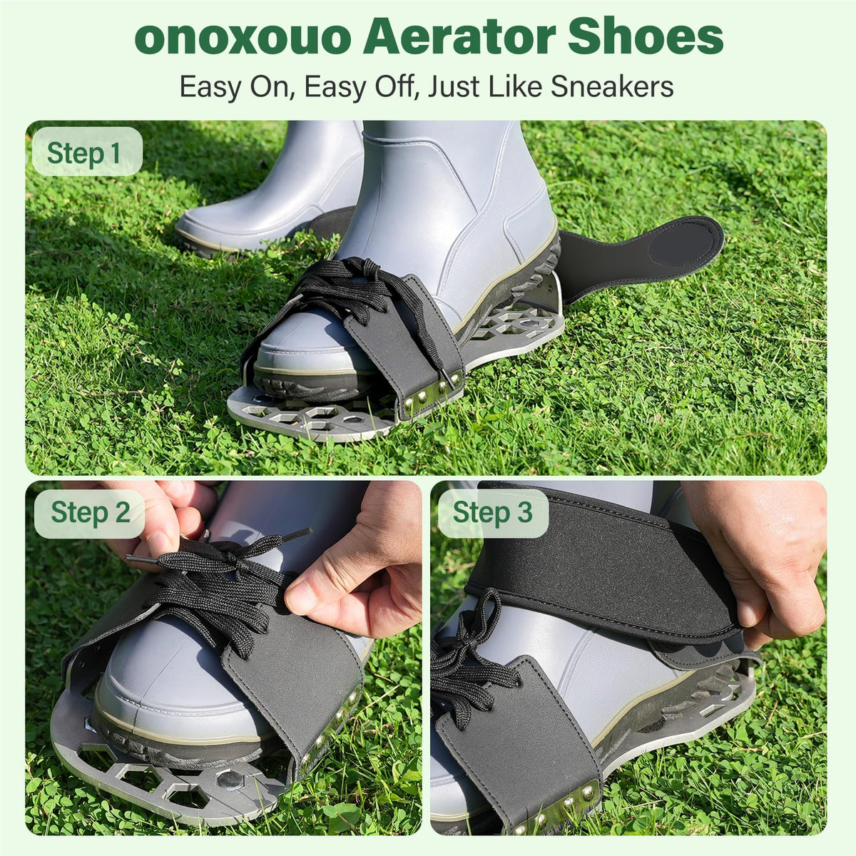 onoxouo aerator shoes stable balance for even aeration