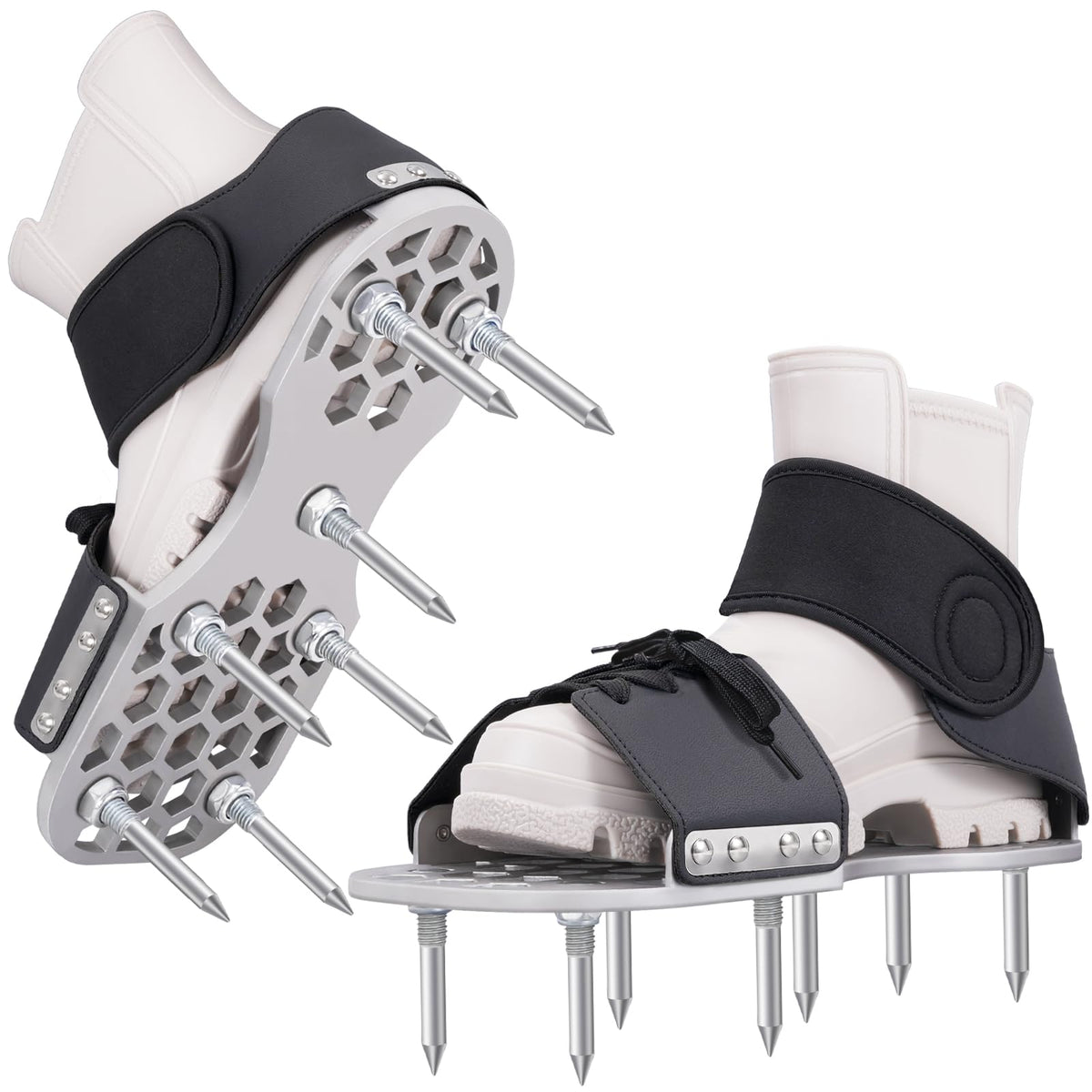 onoxouo aerator shoes thickened metal base for durable lawn aeration