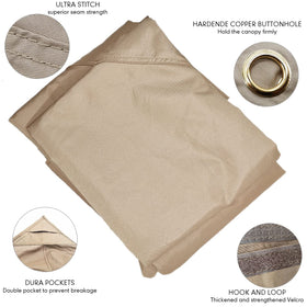 ontheway winds canopy fit image for L-GZ136PST models ensures easy gazebo refresh for outdoor use