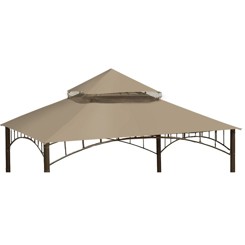 ontheway winds replacement canopy top for Target Madaga Gazebo in beige1 provides refreshed shade