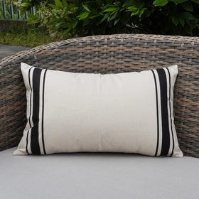 ONWAY pillow cover is machine washable for simple outdoor maintenance.