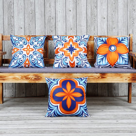 ONWAY pillow cover set with hidden zipper for a clean edge finish.