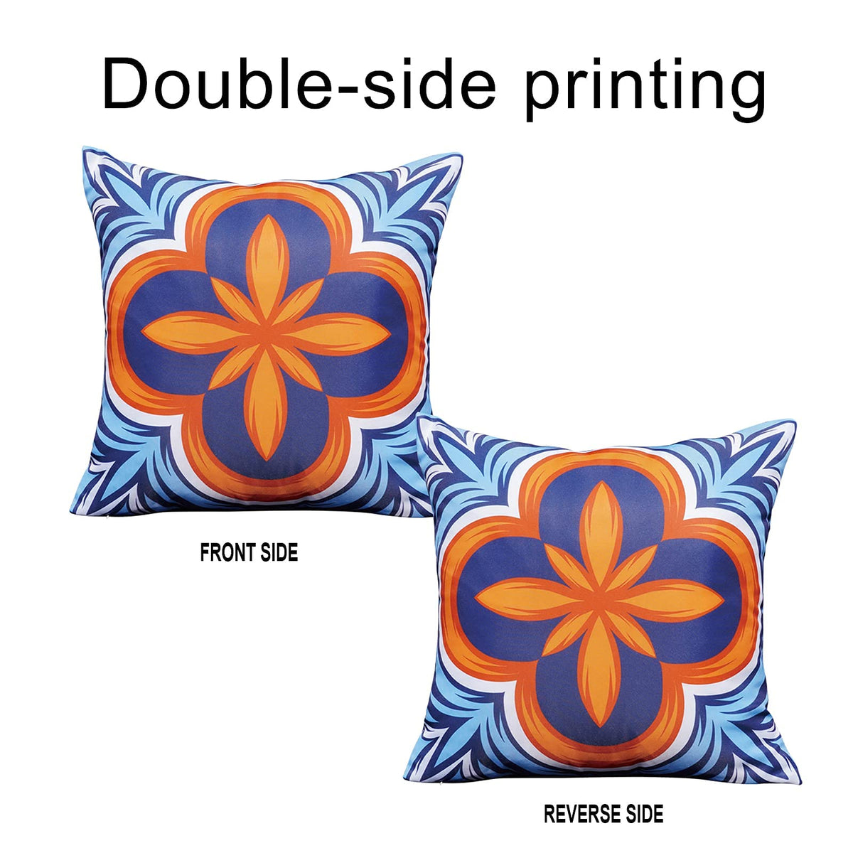 ONWAY floral boho design coordinates with farmhouse and modern patios.