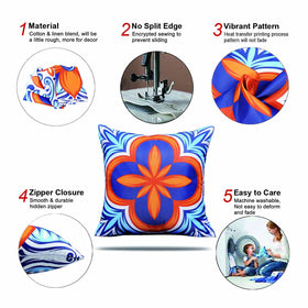 ONWAY 18x18 covers are easy to swap for refreshed seating areas.