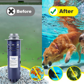 Onylraep easy-maintenance water clarity with fewer chemical adjustments