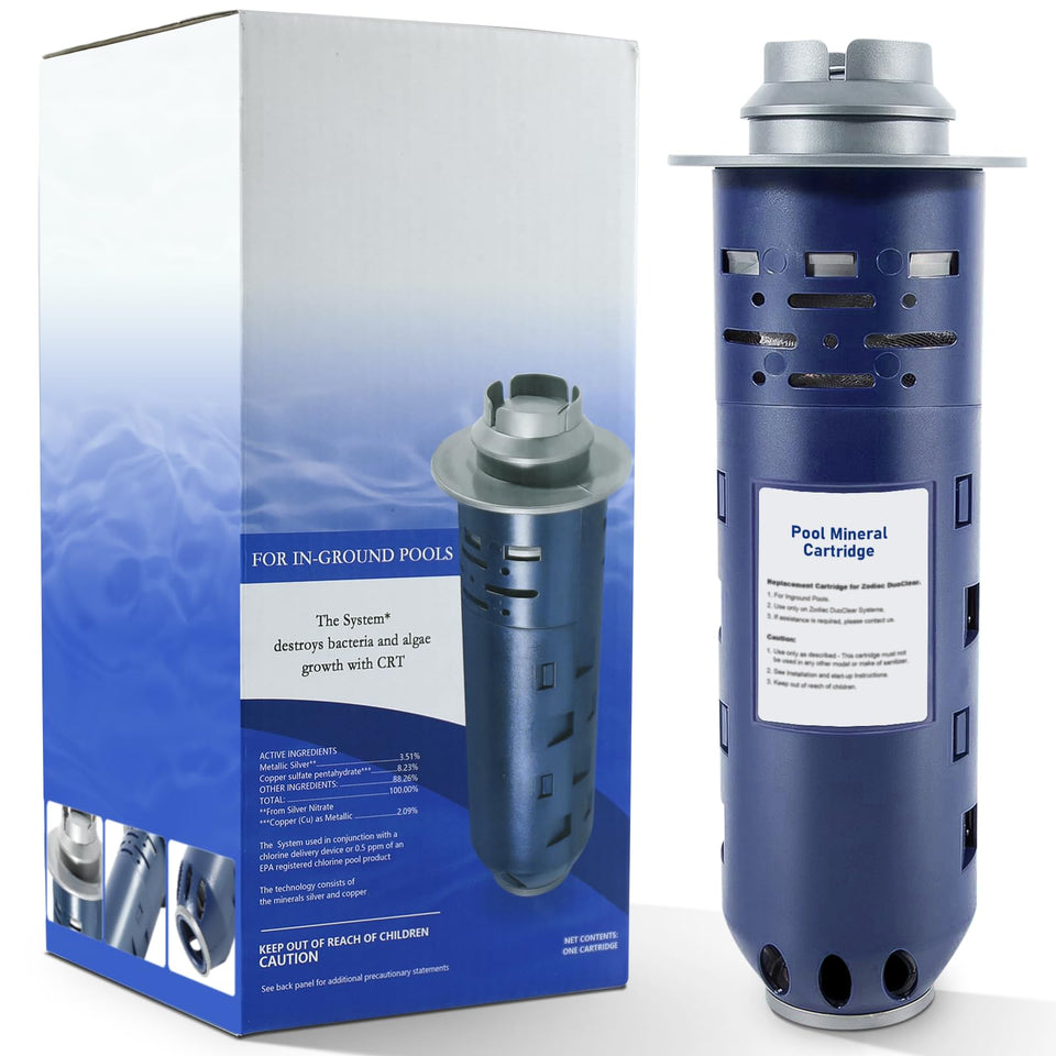 Onylraep pool mineral cartridge W28000 delivers clear water and balanced pH for comfortable swims