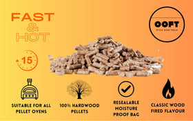 OOFT pellets in a moisture-proof bag protect quality for reliable lighting.