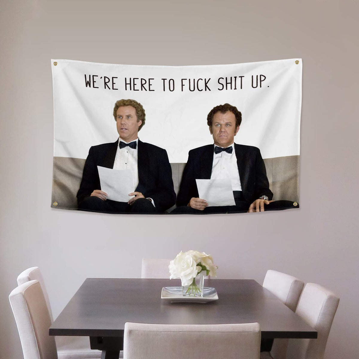 OOOYIY dorm room display flag ready for wall mounting