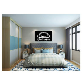 OOOYIY Prestige Worldwide flag uses brass grommets and durable stitching.