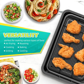 OPENICE multi-functional tray set enables air frying, baking, and roasting